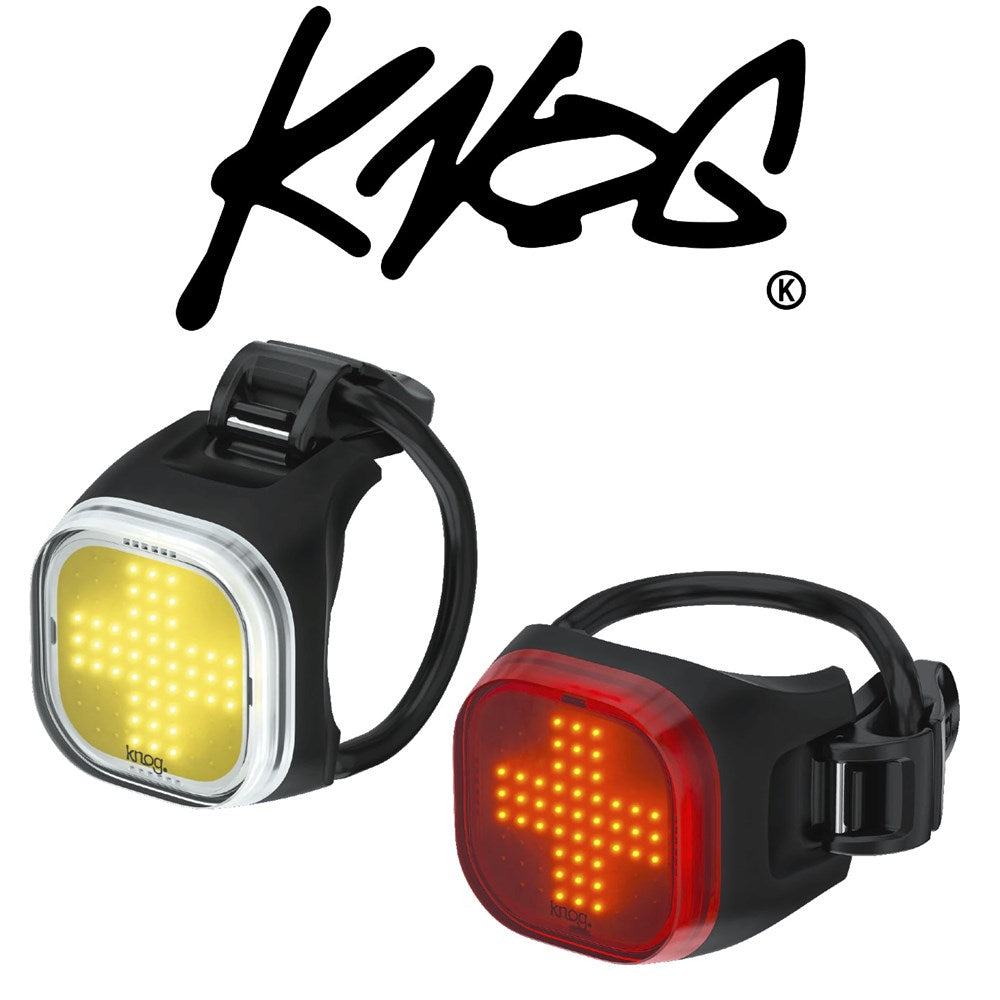 KNOG Blinder Mini 50/30 Light Set - Rechargeable - Cross Light Pattern