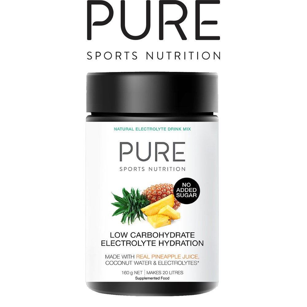 PURE ELECTROLYTE HYDRATION LOW CARB 160G TUB