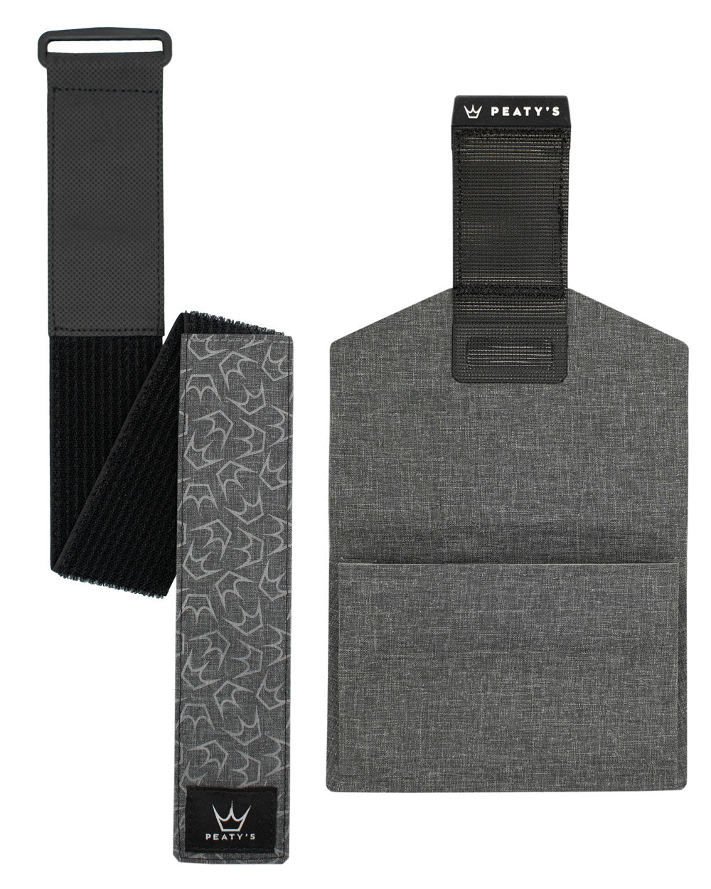 PEATY'S HOLDFAST TRAIL TOOL WRAP SLATE GREY