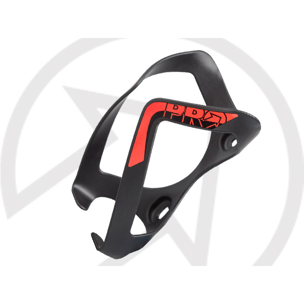 PRO BOTTLE CAGE ALLOY BLACK/RED