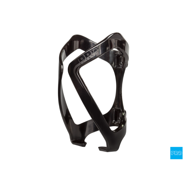 PRO BOTTLE CAGE POLYCARBONATE BLACK CLEAR