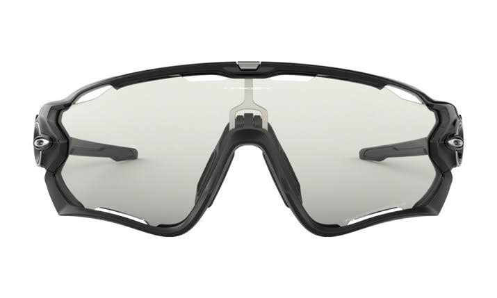 OAKLEY JAWBREAKER POLISHED BLACK W/ CLEAR/BLACK PHOTO IRI