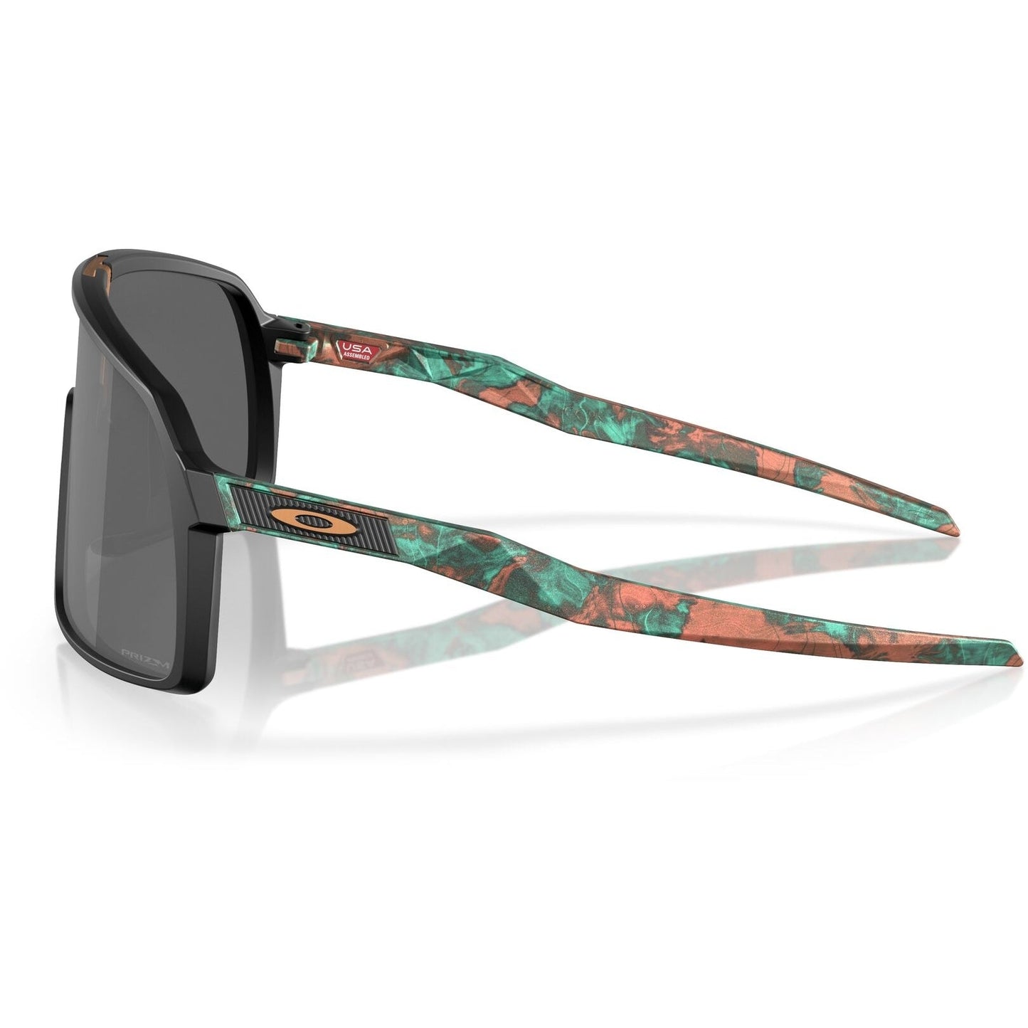 OAKLEY SUTRO COALESCE COLLECTION SUNGLASSES - MATTE BLACK/PRIZM BLACK