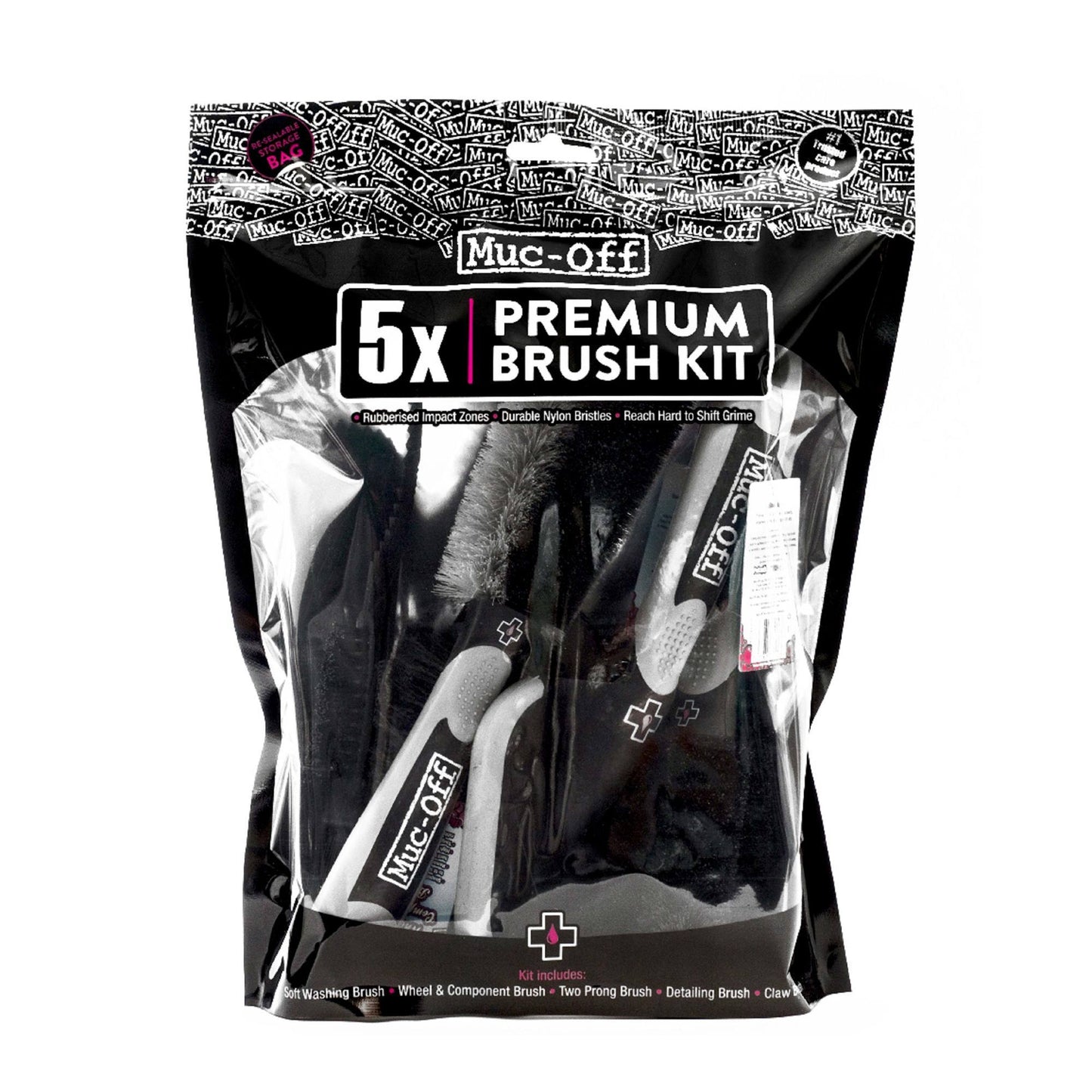 MUC-OFF CLEANING BRUSH DETAILED PAK-5