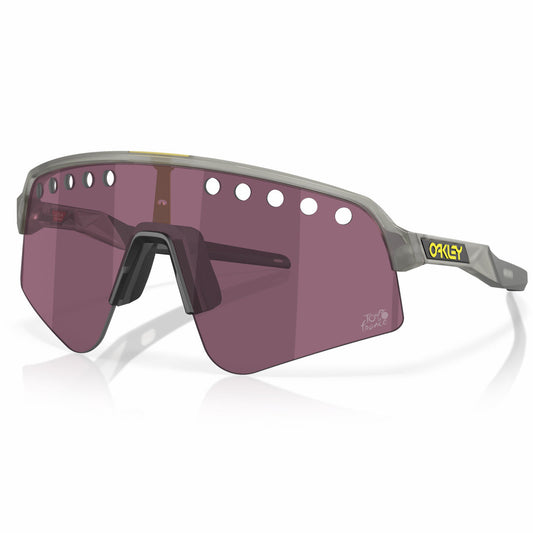 2025 Tour De France™ Sutro Lite Sweep Glasses prizm road black Lenses,  tour de france matte grey ink Frame