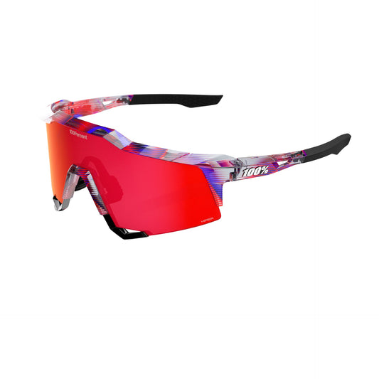100% SPEEDCRAFT - FDJ Gloss Translucent Red/Blue - HiPER Fire Red Mirror