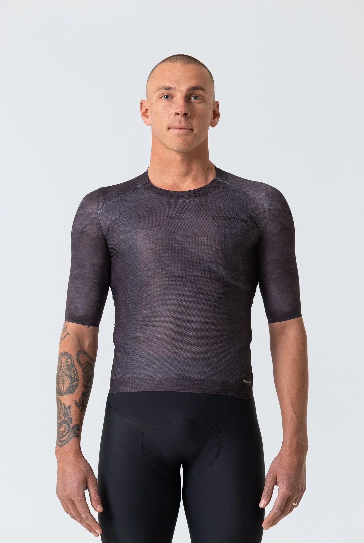 Men's Aeolis Zipperless Pro Fit Jersey (Charcoal)