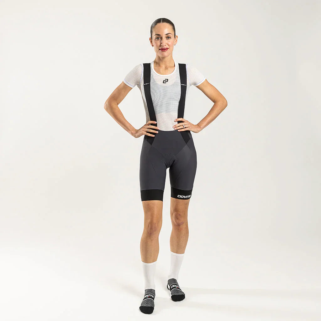 Women's Corsa Bib Shorts 2.0 (Carbon)