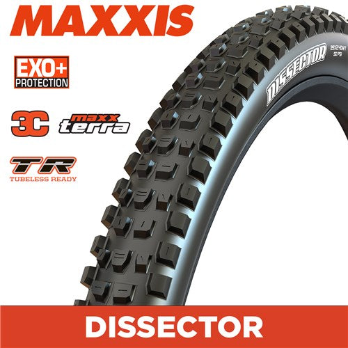 MAXXIS Dissector G2 - 29 X 2.40 Folding EXO+ 3C MaxxTerra TR - Black