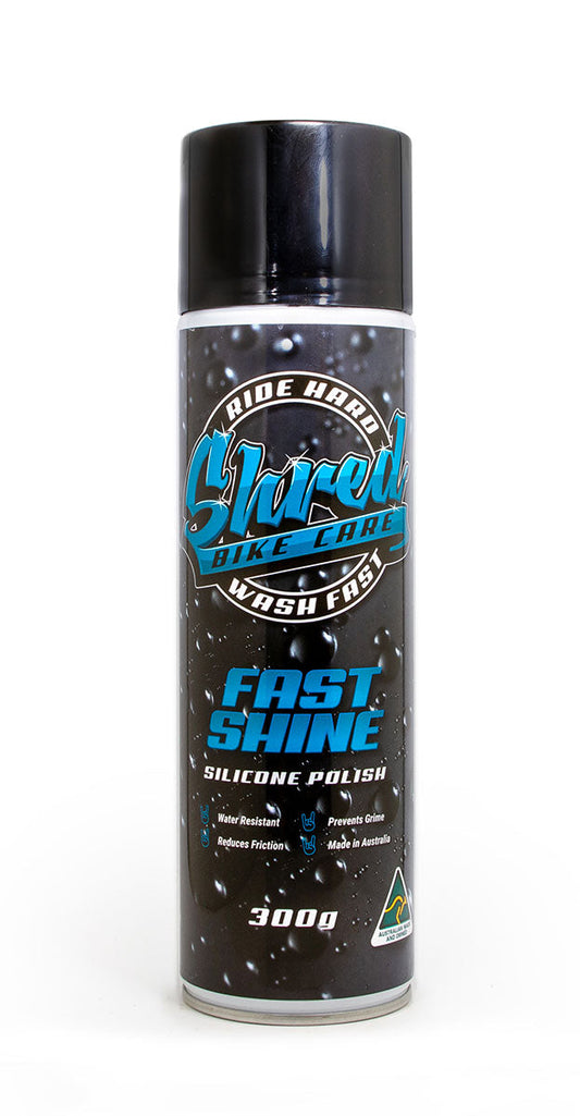 SHRED Fast Shine - Silicone Polish Aerosol - 300g
