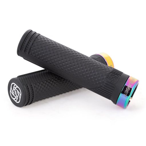 GUSSET S2 LOCK-ON GRIPS EXTRA SOFT OIL SLICK