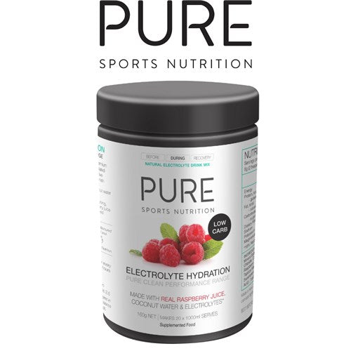 PURE ELECTROLYTE HYDRATION LOW CARB 160G TUB