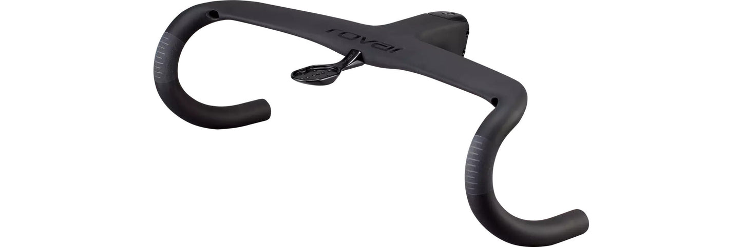 Roval Rapide Cockpit 2024 MATTE BLACK GLOSS BLACK 31.8 X 400/120MM