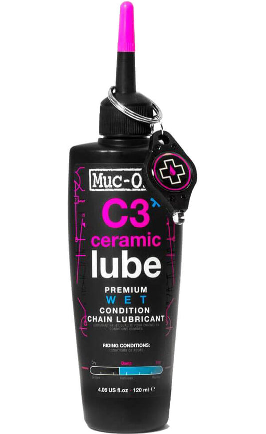 MUC-OFF LUBE WET 120ML C3 CERAMIC