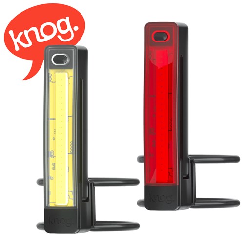 KNOG Plus Twin Pack 40/20 Lumens - Black